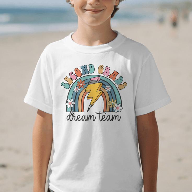Second Grade Dream Team 1st Day Of 2nd Grade Back To School Graphic Kid T-Shirt Second Grade Dream Team 1st Day Of 2nd Grade Back To School Graphic Kid T-Shirt