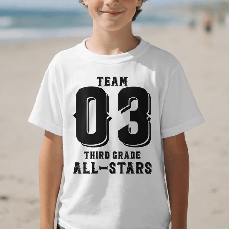 Team 3rd Grade All-Stars Back To School Tee For Stude Graphic Kid T-Shirt Team 3rd Grade All-Stars Back To School Tee For Stude Graphic Kid T-Shirt