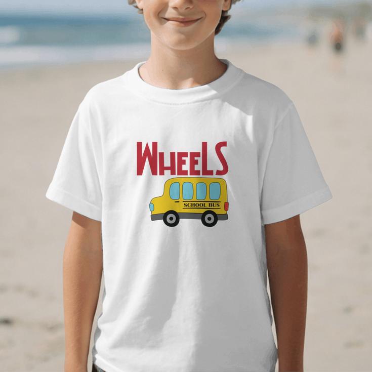 Wheels On The Bus Kids Back To School Graphic Kid T-Shirt Wheels On The Bus Kids Back To School Graphic Kid T-Shirt