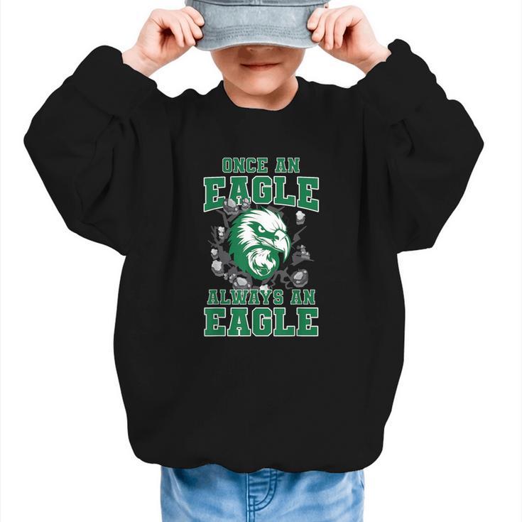 Always An Eagle Back To School Spirit G Graphic Kid Sweatshirt