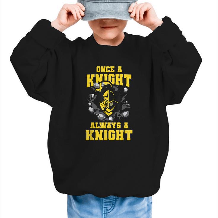 Always A Knight Back To School Spirit GY Graphic Kid Sweatshirt