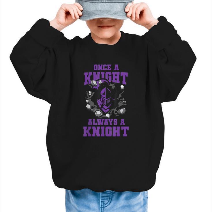 Always A Knight Back To School Spirit P Graphic Kid Sweatshirt
