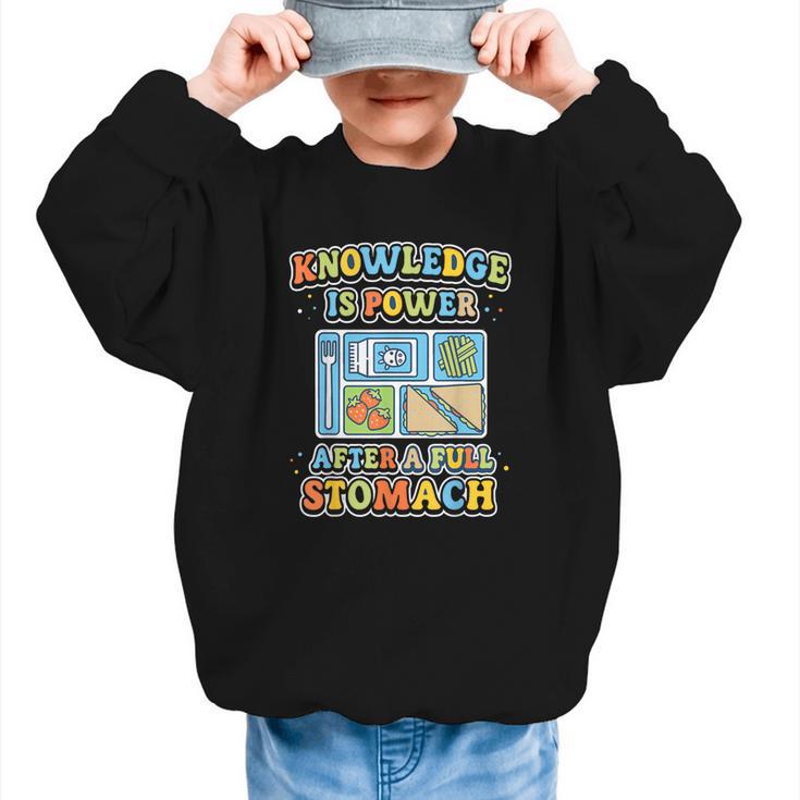 Cafeteria Squad Tour Welcome Back To School Lunch Lady Graphic Kid Sweatshirt