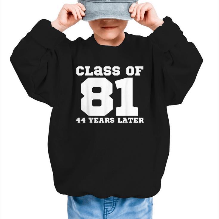 Class Of 1981 44 Years Later Reunions SQUAD Back To School Graphic Kid Sweatshirt