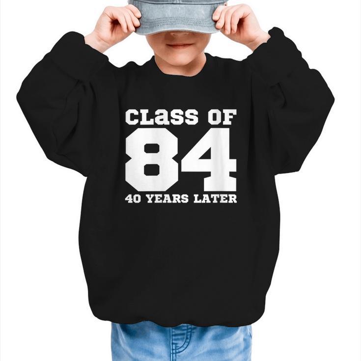 Class Of 1984 40 Years Later Reunions SQUAD Back To School Graphic Kid Sweatshirt