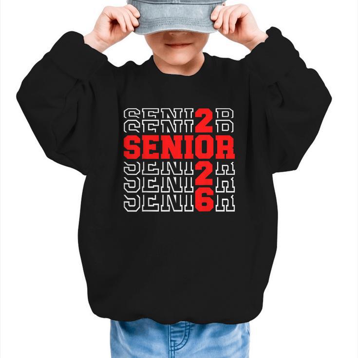 Class Of 2026 Senior Back To School 2026 Graduation 2026 Graphic Kid Sweatshirt