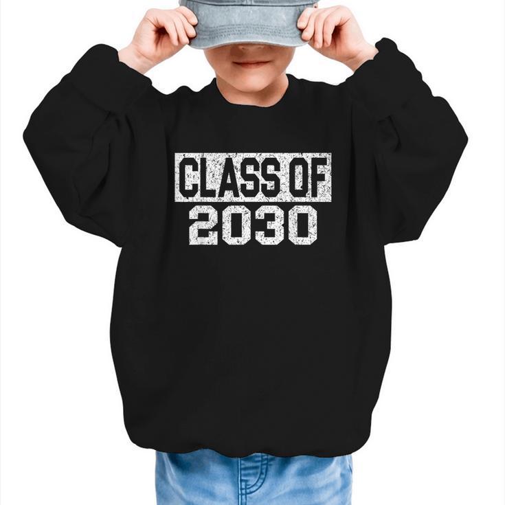 Class Of 2030 Back To School Graduation Senior Graphic Kid Sweatshirt