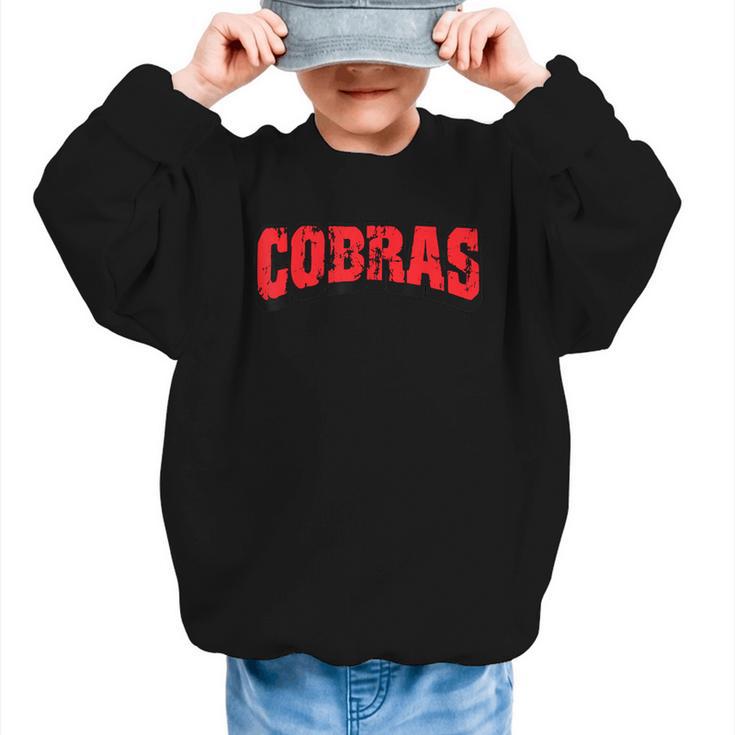 Cobras Back To School Spirit R Graphic Kid Sweatshirt