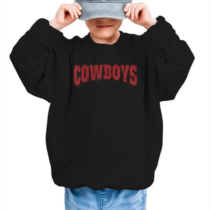 Cowboys Back To School Spirit M Graphic Kid Sweatshirt