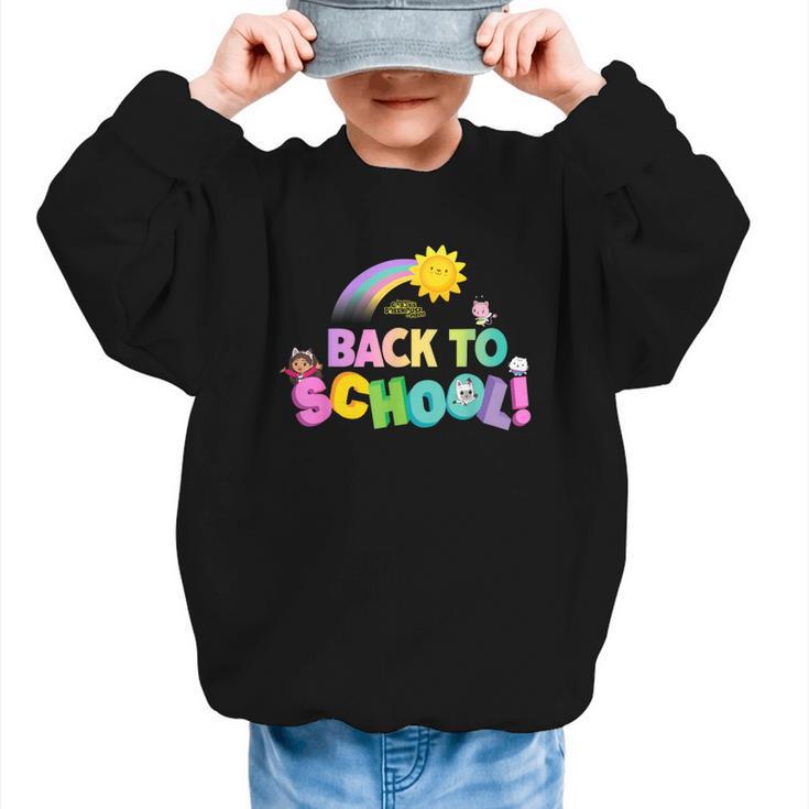 DreamWorks Gabby's Dollhouse Back To School Sunshine Graphic Kid Sweatshirt