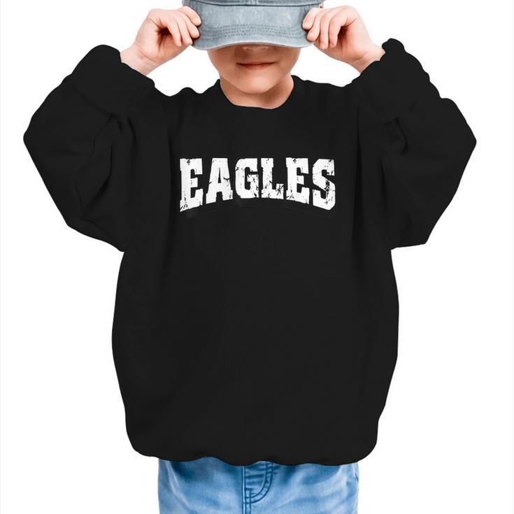 Eagles Back To School Spirit Graphic Kid Sweatshirt