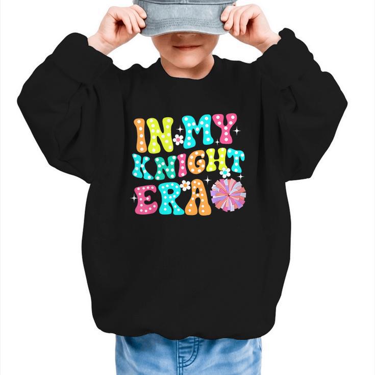 In My Knights Era Back To School Spirit Game Retro Groovy Graphic Kid Sweatshirt