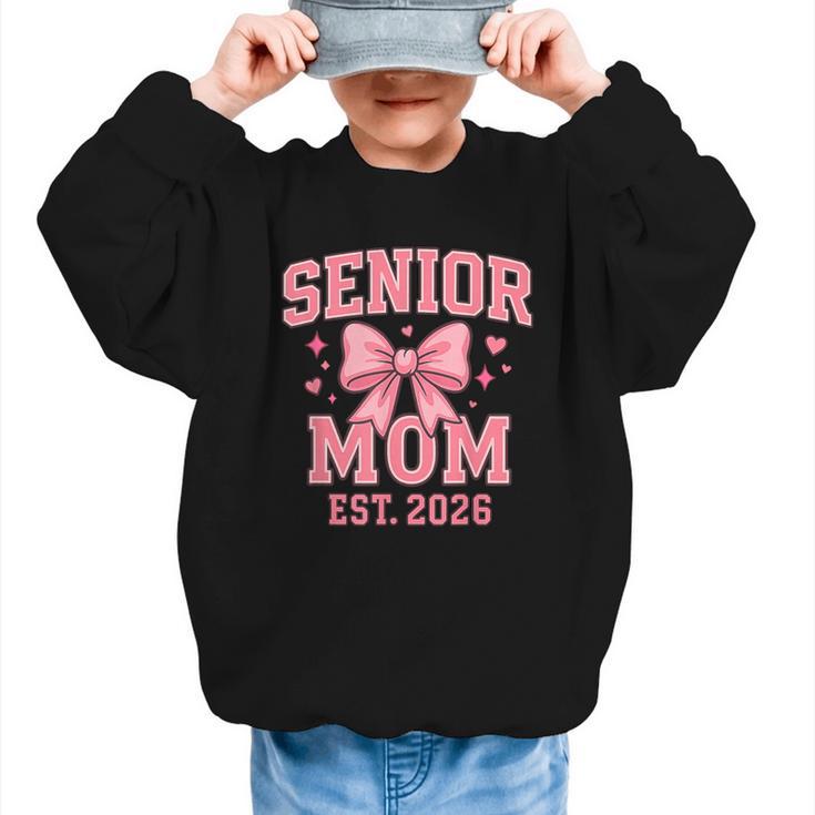 Last First Day Class Of 2026 Senior Mom Back To School Graphic Kid Sweatshirt
