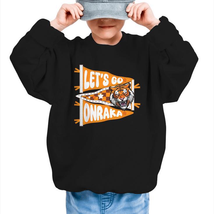 Let's Go Onraka Unity Back To School Spirit Graphic Kid Sweatshirt