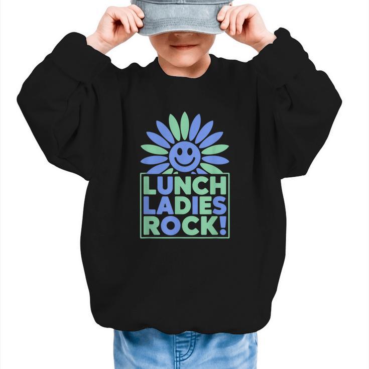 Lunch Lady Squad Cafeteria Worker Back To School Graphic Kid Sweatshirt