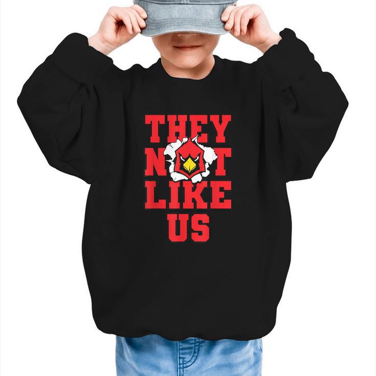 Not Like Cardinal Back To School Spirit R Graphic Kid Sweatshirt