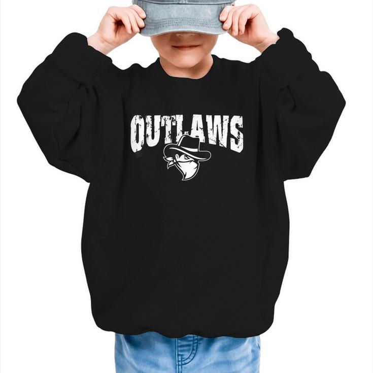Outlaws Back To School Spirit Graphic Kid Sweatshirt