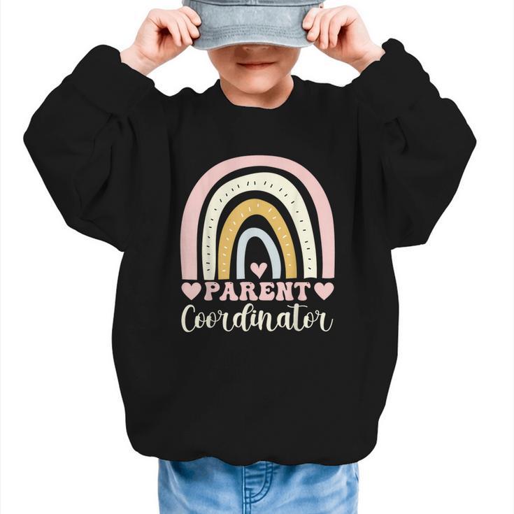Parent Coordinator Back To School Appreciation Graphic Kid Sweatshirt