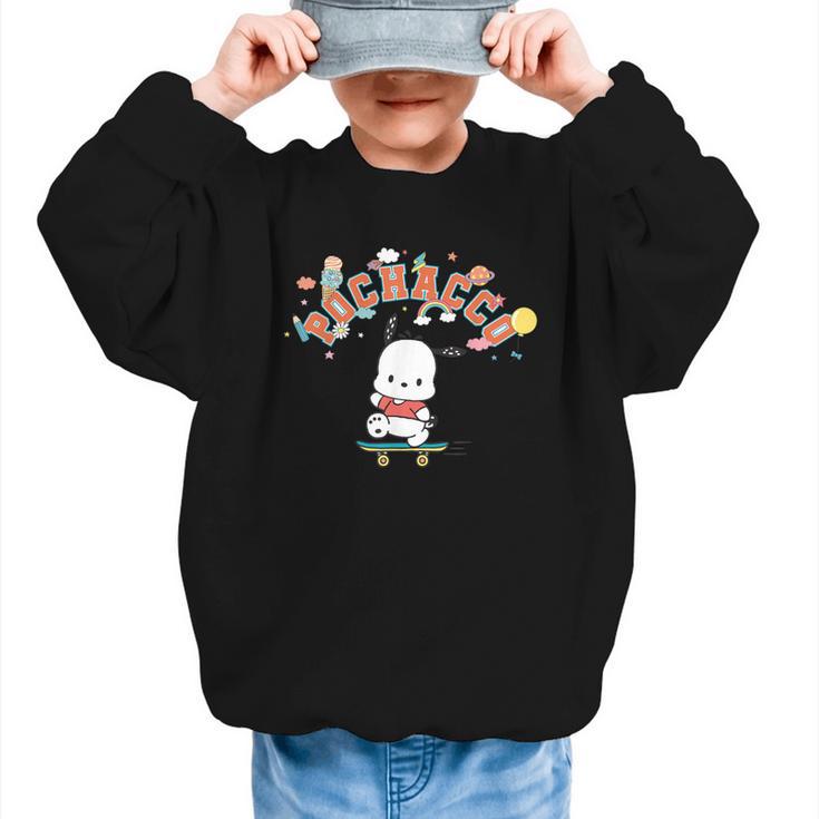 Pochacco Back To School Graphic Kid Sweatshirt