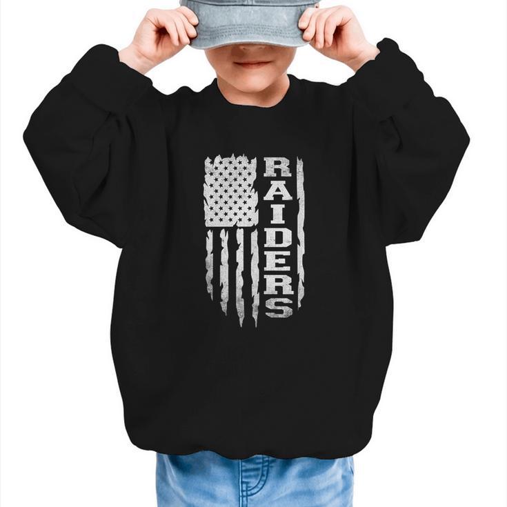 Retro Raiders Back To School Team Spirit For Men Women Kids Graphic Kid Sweatshirt