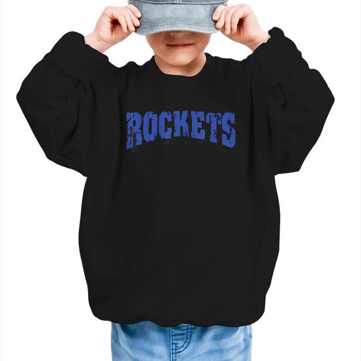Rockets Back To School Spirit B Graphic Kid Sweatshirt