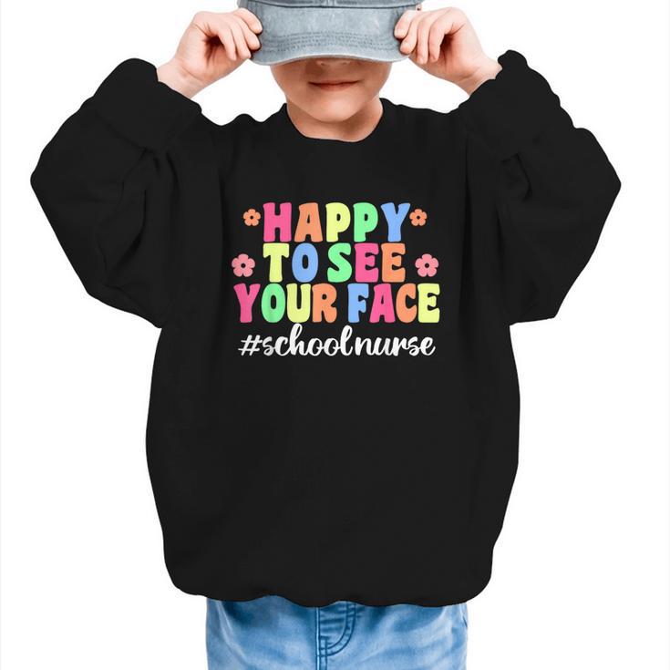School Nurse For Back To School Nursing Graphic Kid Sweatshirt