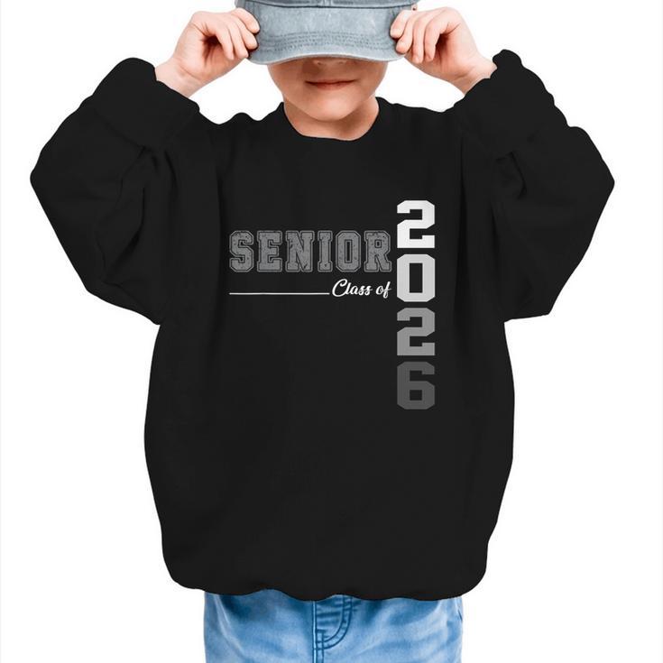 Senior Class Of 2026 Back To School Senior Graduation 2026 Graphic Kid Sweatshirt