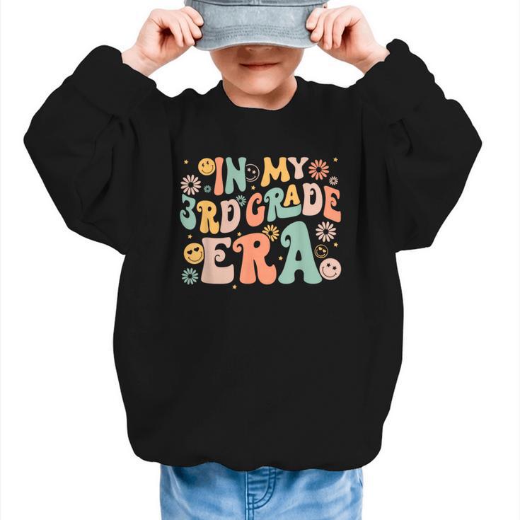 In My Third Grade Era Retro 3rd Grade Back To School Graphic Kid Sweatshirt