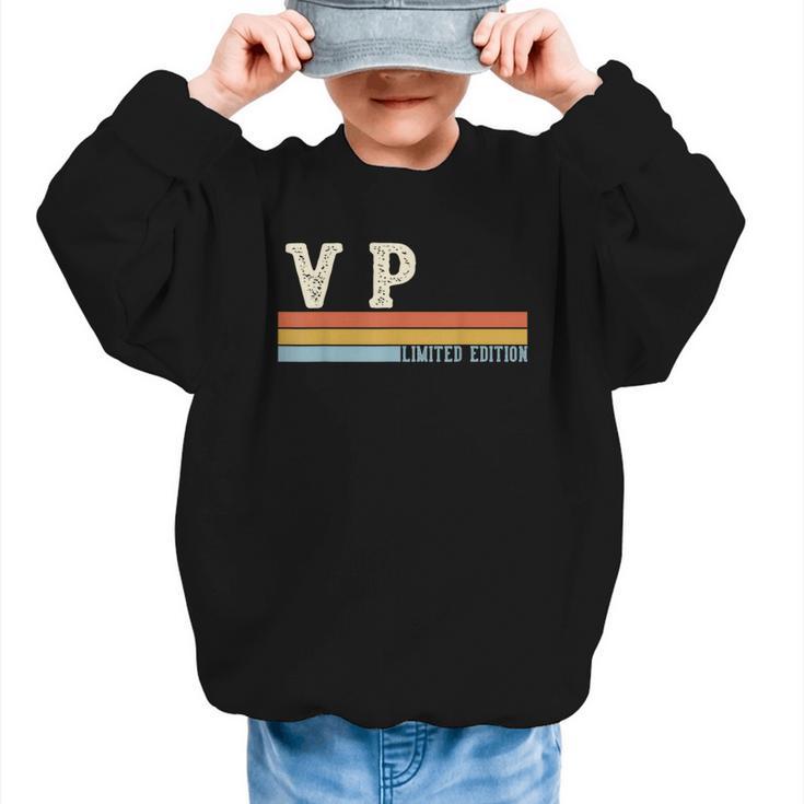 VP Vice Principal Week Back To School Graphic Kid Sweatshirt