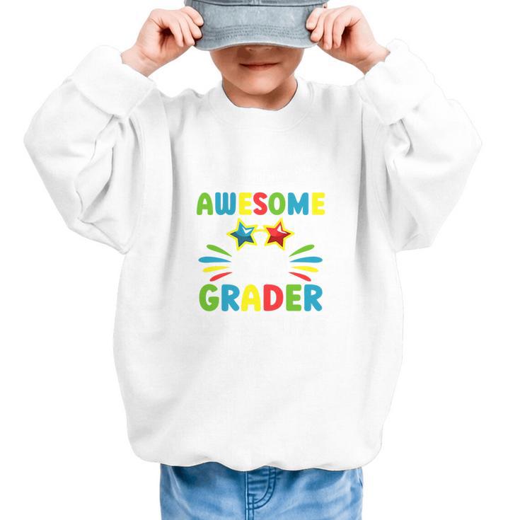 Back To School Sixth Grade Shirt First Day Boys Girls Kids Premium Tri-Blend Graphic Kid Sweatshirt