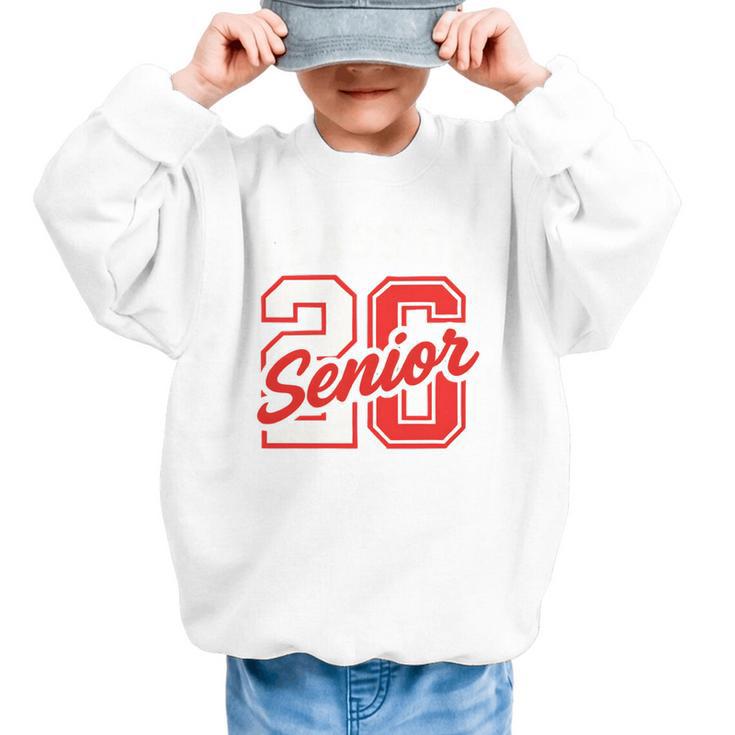 Class Of 2026 Senior 2026 Back To School Graduation 2026 Graphic Kid Sweatshirt