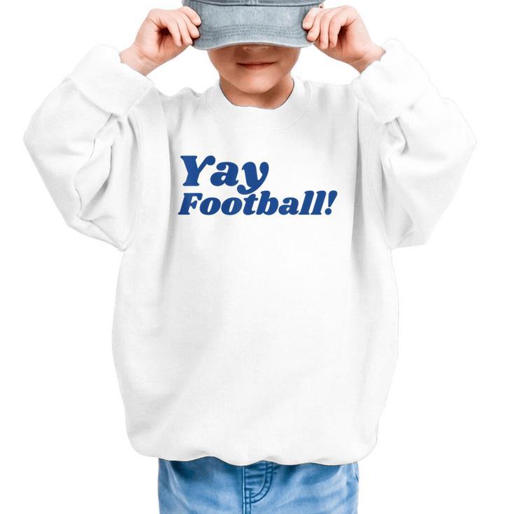 College Football Shirt University Team Colors Back To School Graphic Kid Sweatshirt