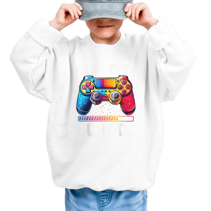 Game Over Back To School Shirt Kids First Day School Graphic Kid Sweatshirt