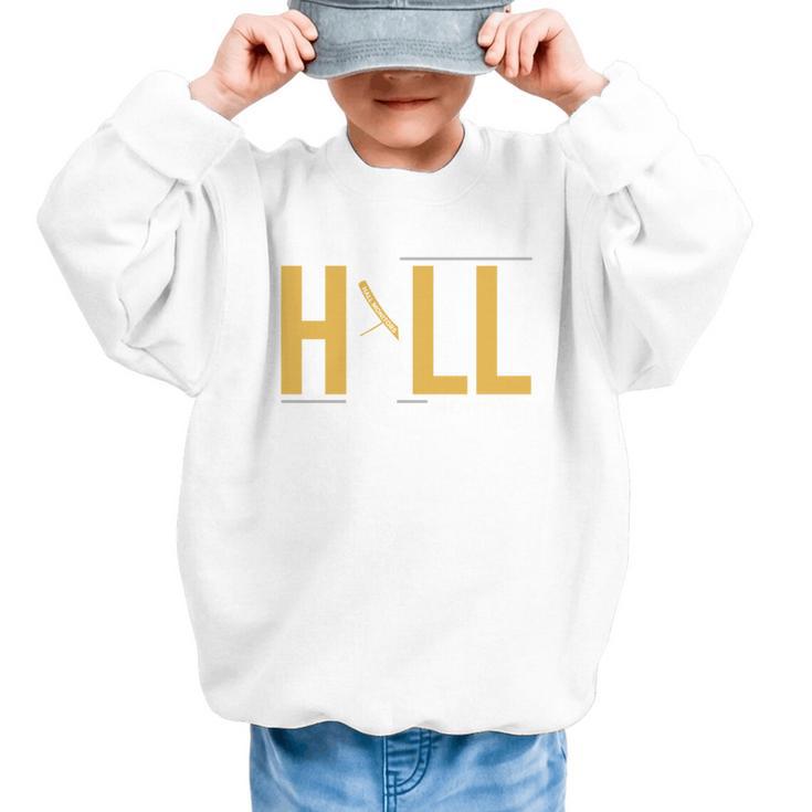 Hall Monitor Back To School Student Graphic Kid Sweatshirt