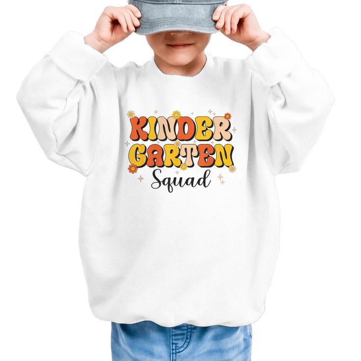 Kinder Garten Squad Team Back To School Kinder Garten Kids Graphic Kid Sweatshirt