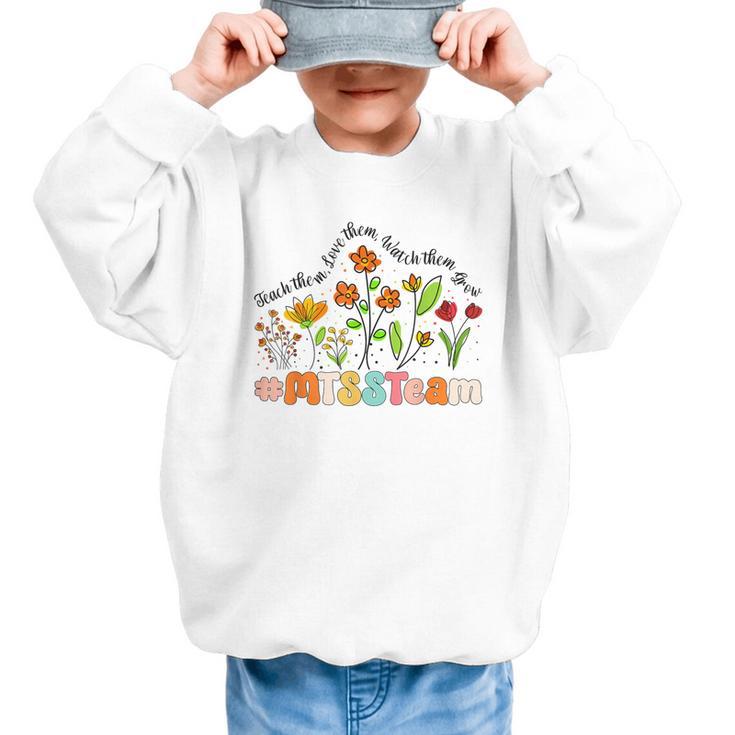 MTSS Team Appreciation Week Back To School Graphic Kid Sweatshirt