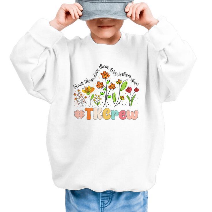 TK Crew Appreciation Week Back To School Graphic Kid Sweatshirt