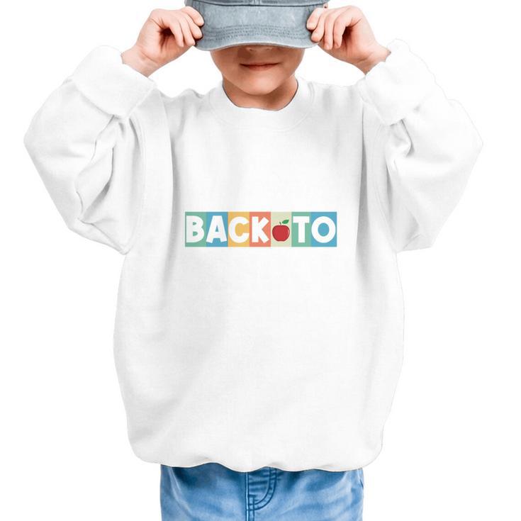 Welcome Back To School Principal Appreciation Squad Graphic Kid Sweatshirt