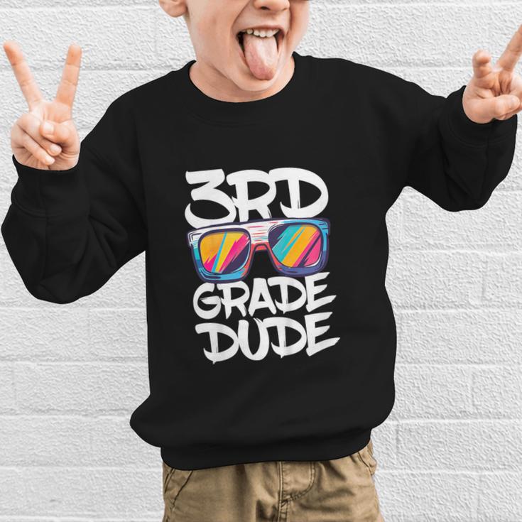 3rd Grade Dude Shirt Back To School Third Grade Boy Girl Graphic Kid Sweatshirt 3rd Grade Dude Shirt Back To School Third Grade Boy Girl Graphic Kid Sweatshirt