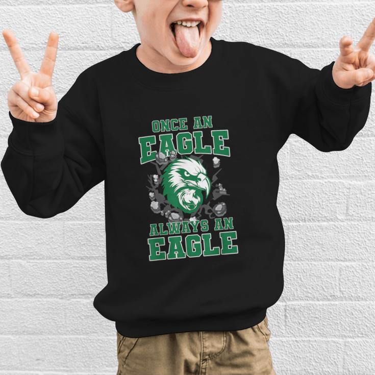 Always An Eagle Back To School Spirit G Graphic Kid Sweatshirt