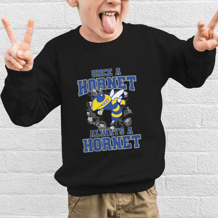 Always A Hornet Back To School Spirit BY Graphic Kid Sweatshirt Always A Hornet Back To School Spirit BY Graphic Kid Sweatshirt
