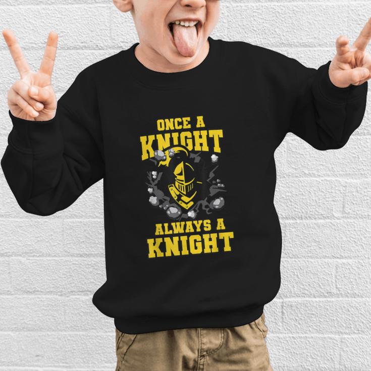 Always A Knight Back To School Spirit GY Graphic Kid Sweatshirt Always A Knight Back To School Spirit GY Graphic Kid Sweatshirt