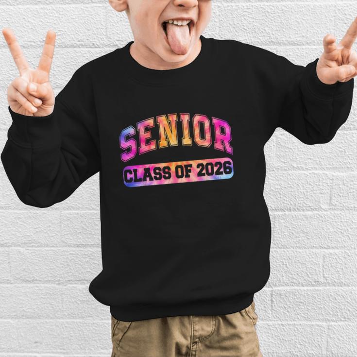 Back To School Colorful Senior Class Of 2026 Graduation Graphic Kid Sweatshirt Back To School Colorful Senior Class Of 2026 Graduation Graphic Kid Sweatshirt