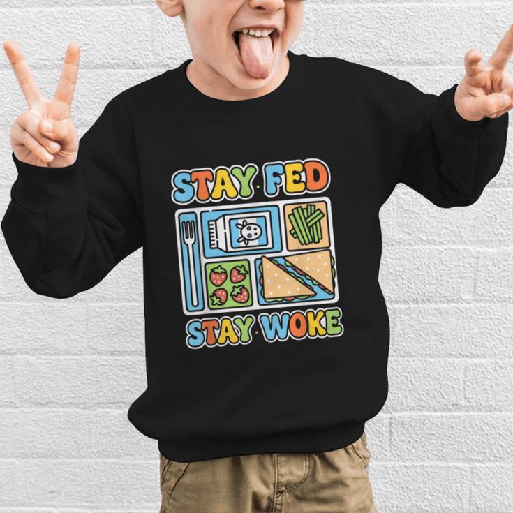 Cafeteria Crew Tour Welcome Back To School Lunch Lady Graphic Kid Sweatshirt Cafeteria Crew Tour Welcome Back To School Lunch Lady Graphic Kid Sweatshirt
