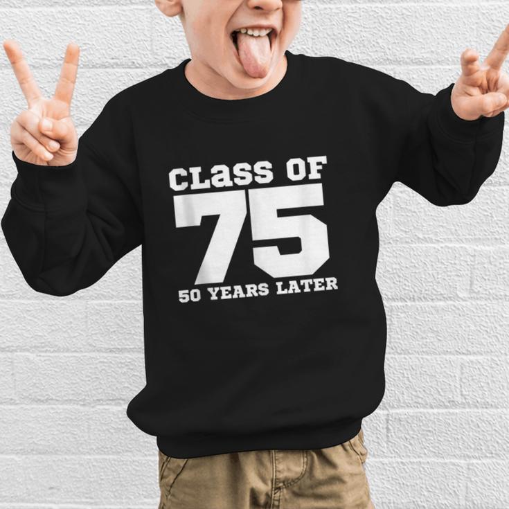 Class Of 1975 50 Years Later Reunions SQUAD Back To School Graphic Kid Sweatshirt Class Of 1975 50 Years Later Reunions SQUAD Back To School Graphic Kid Sweatshirt