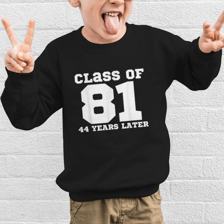 Class Of 1981 44 Years Later Reunions SQUAD Back To School Graphic Kid Sweatshirt
