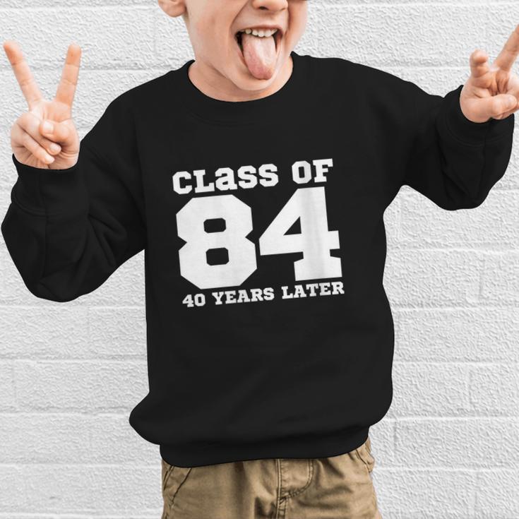 Class Of 1984 40 Years Later Reunions SQUAD Back To School Graphic Kid Sweatshirt Class Of 1984 40 Years Later Reunions SQUAD Back To School Graphic Kid Sweatshirt