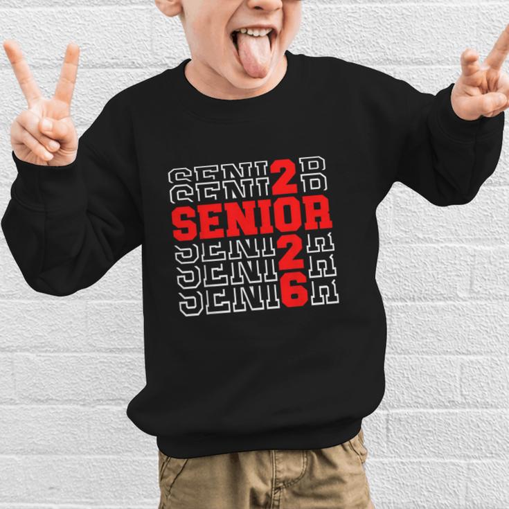Class Of 2026 Senior Back To School 2026 Graduation 2026 Graphic Kid Sweatshirt Class Of 2026 Senior Back To School 2026 Graduation 2026 Graphic Kid Sweatshirt