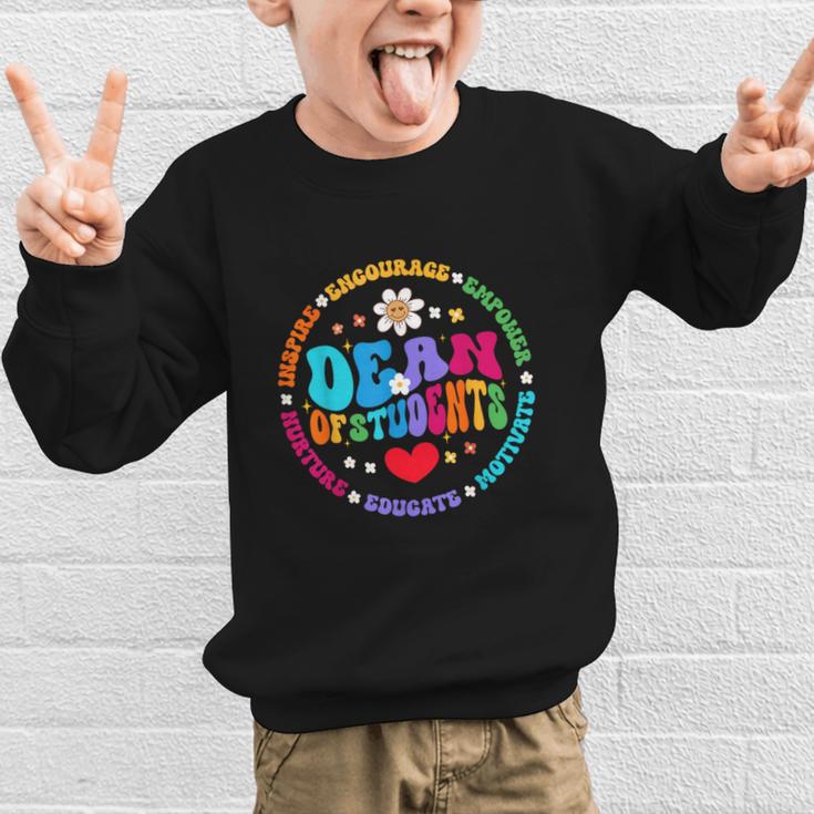 Dean Of Students Appreciation Week Back To School Graphic Kid Sweatshirt