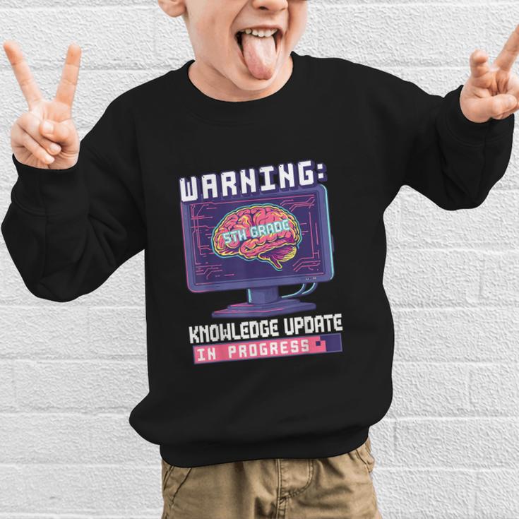 Fifth Grade Back To School Shirts Kids Girls Boys Computers Graphic Kid Sweatshirt